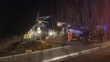 Accident, Train, Bus, Millas, Morts, Blessés, Pyrénées-Orientales, Pompiers