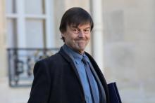 Le ministre de la Transition écologique et solidaire Nicolas Hulot