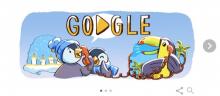 Google, Doodle, Noël, Fêtes, Jour de l'An