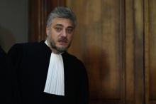 L'avocat de Jawad Bendaoud, Xavier Nogueras, le 24 janvier 2018 à Paris au Palais de justice