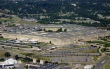 Le Pentagone, près de Washington, photographié le 25 août 2013