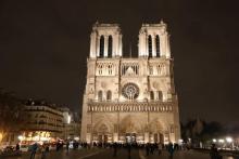 La cathédrale Notre-Dame-de-Paris en novembre 2017