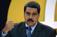 Le président du Venezuela Nicolas Maduro à Caracas le 20 février 2018