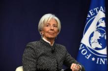 La directrice générale du FMI, Christine Lagarde à Paris, le 15 février 2018