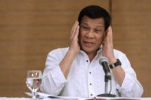 Philippine President Rodrigo Duterte Duterte has announced Manila would quit the ICC over its preliminary inquiry launched last month into allegations his crackdown on narcotics amounts to crimes agai