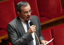 Thierry Mariani, député LR, à Paris le 14 février 2017