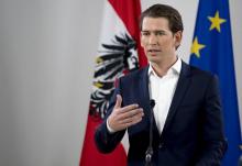 Le ministre autrichien des Affaires étrangères et chef du Parti populaire autrichien (ÖVP) Sebastian