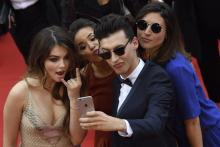 Selfie sur le Tapis rouge au Festival de Cannes