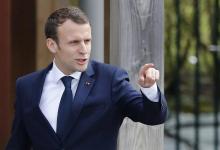 Emmanuel Macron le 12 avril 2018