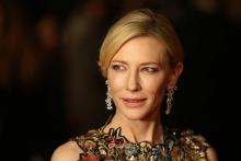 L'actrice australienne Cate Blanchett aux Bafta à Londres, le 14 février 2016