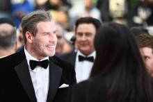 L'acteur américain John Travolta à Cannes, le 15 mai 2018