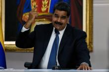 Le président vénézuélien Nicolas Maduro à Caracas, le 18 mai 2018