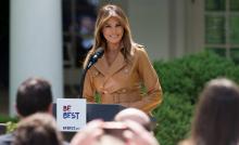 Melania Trump lance son initiative en faveur des enfants "Be Best"