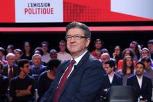 Le chef de file de La France insoumiseet député des Bouches-du-Rhône, Jean-Luc Mélenchon, s'apprêtan