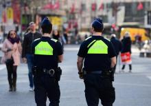 Des policiers belges en patrouille à Bruxelles