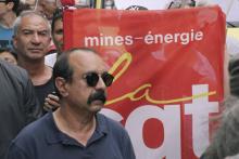 Philippe Martinez lors des manifestations du 26 mai dites "marée populaire"