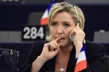 Marine Le Pen au Parlement européen, le 17 janvier 2016