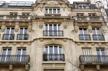 Un immeuble ancien à Paris