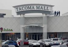 Un centre commercial de Tacoma, photographié le 20 novembre 2005: cette ville avait été durablement choquée par le meurtre de la petite Michella Welch, en 1986, résolu 32 ans plus tard