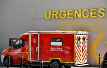 Entrée des urgences de l'hôpital de Nantes en mars 2017