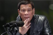 Le président philippin Rodrigo Duterte à Manille, le 2 juin 2018