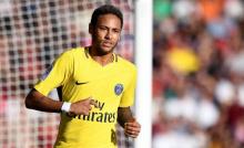 L'attaquant brésilien du PSG Neymar, le 14 octobre 2017 à Dijon