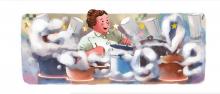 google rend hommage à Eugénie Brazier dans un doodle