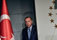 Le président turc, Recep Tayyip Erdogan, le 24 juin 2018 à Istanbul