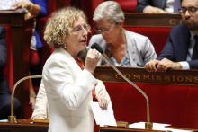 La ministre du Travail Muriel Pénicaud à l'Assemblée nationale, le 17 juillet 2018 à Paris