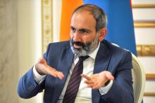 Le premier ministre arménien Nikol Pachinian à Erevan, le 9 juin 2018