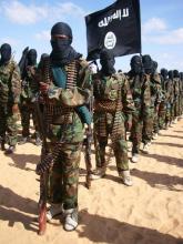 Des miliciens shebab à Elasha Biyaha, en Somalie, le 13 février 2012