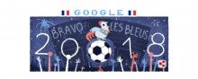 Doodle, Google, Coupe du monde, Football, France, Equipe de France