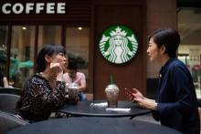 Starbucks compte quelque 3.400 cafés en Chine, à travers 140 villes, et entend doubler son nombre de magasins d'ici à 2022