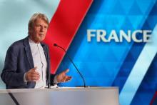 L'ancien ministre des Affaires étrangères Bernard Kouchner le 30 juin 2018 à Villepinte