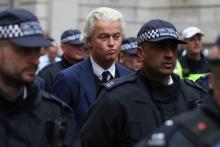Geert Wilders à Londres le 9 juin 2018