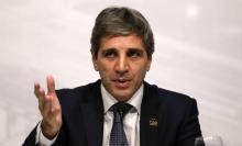Le gouverneur de la Banque centrale de la République d'Argentine, Luis Caputo, a démissionné mardi à la surprise générale