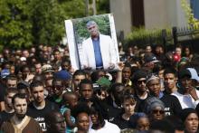 Marche à Beaumont-sur-Oise le 22 juillet 2016 à la mémoire d'Adama Traoré
