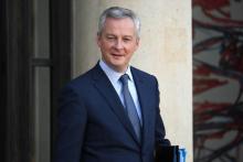 Le ministre français de l'Economie, Bruno Le Maire, le 21 novembre 2018