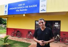 Le médecin cubain Miguel Pantoja à Alexania, à 90 kms de Brasilia, au Brésil, le 22 novembre 2018