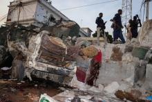 Après l'explosion de voitures piégées dans Mogadiscio, 9 novembre 2018
