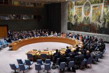 Réunion du Conseil de sécurité de l'ONU, le 26 septembre 2018 à New York
