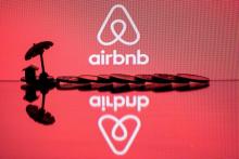 Le logo d'Airbnb