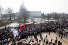 La "Marche pour la vie" a réuni des milliers de militants anti-avortement à Washington le 18 janvier 2019