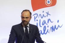 Le Premier ministre Edouard Philippe a décerné le 12 février 2019, pour la première fois au niveau national, un prix Ilan Halimi contre l’antisémitisme à Paris