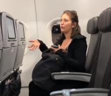 Valérie Gonzalez passager avion JetBlue