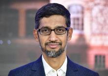 Le PDG de Google, Sundar Pichai, à Berlin le 13 février 2019