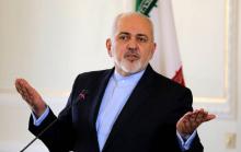 Le ministre des Affaires étrangères iranien Mohammad Javad Zarif, cheville ouvrière de l'accord international sur le nucléaire iranien de 2015, a annoncé lundi soir sa démission (photo prise le 13 fév