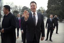 Elon Musk, le 9 janvier 2019 à Pékin