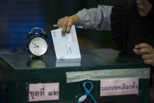 Vote anticipé à Bangkok le 17 mars 2019 avant les élections générales du 24