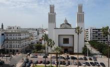 Photo de la cathédrale de Rabat, la capitale du Maroc, le 4 avril 2010
